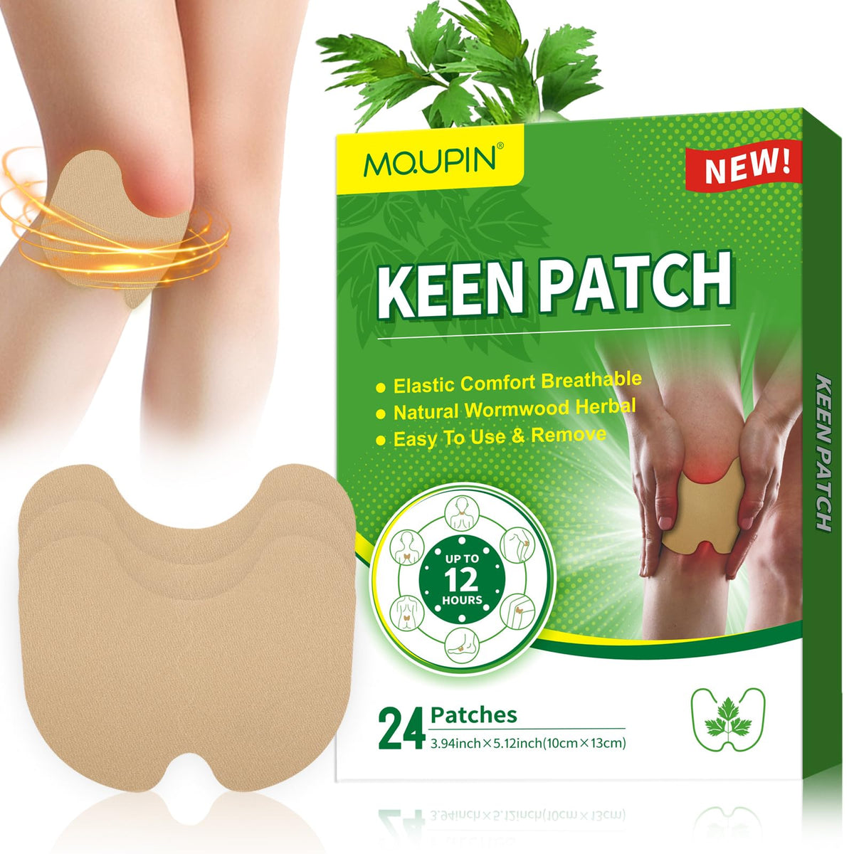 ComfortKnee 24Pcs Arthritis Relief Patches
