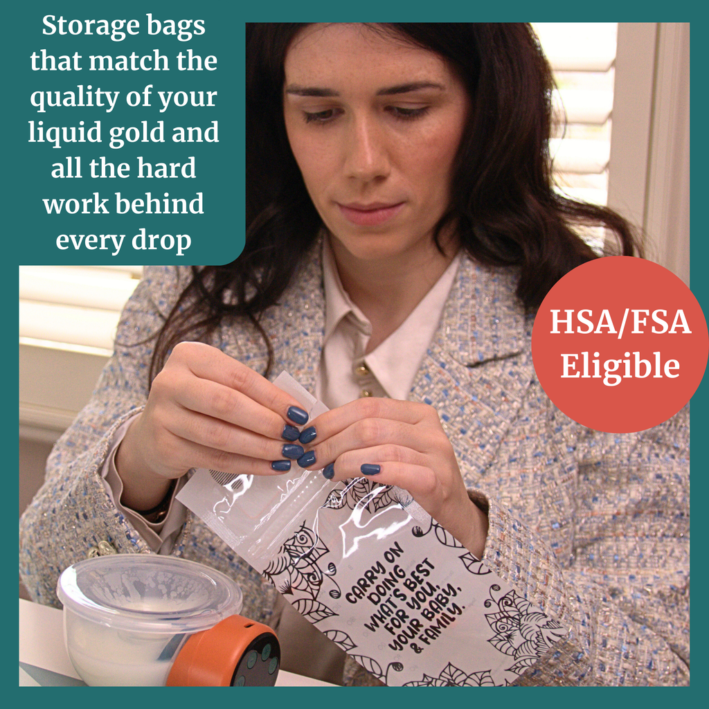 Milk Storage Bags - Breast Milk Pouches