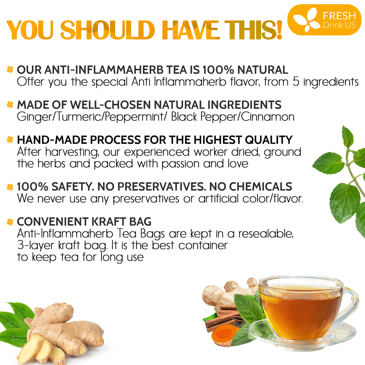 Anti-Inflammaheb Loose Leaf Tea