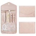Tri-fold Portable Cosmetic and Jewelry Storage Bag
