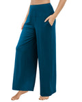 Loose Wide Leg Flowy Trouser Capri