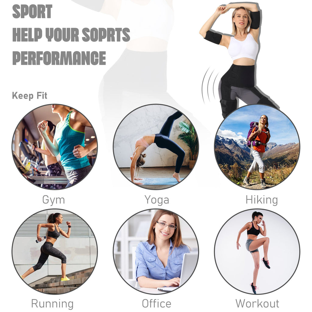 Resistance bands, weighted training belt kit