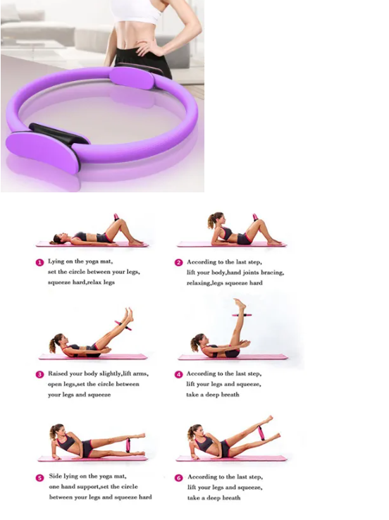 Toning Fitness Ring and Muscle  Roller