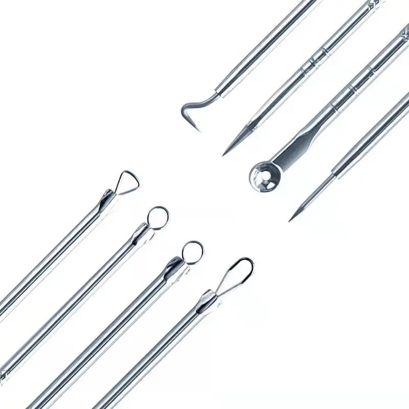 4 Pcs Blackhead Acne Remover Facial Care Tools
