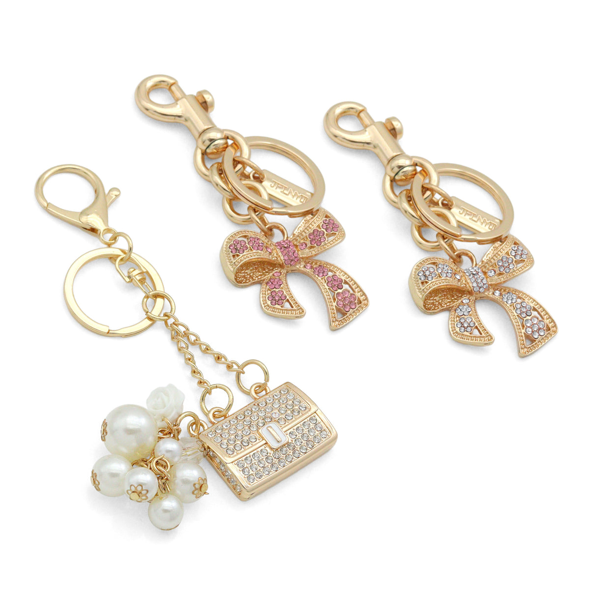 Purse Bow Bag Pendant charm Keychain, Sku#JL208