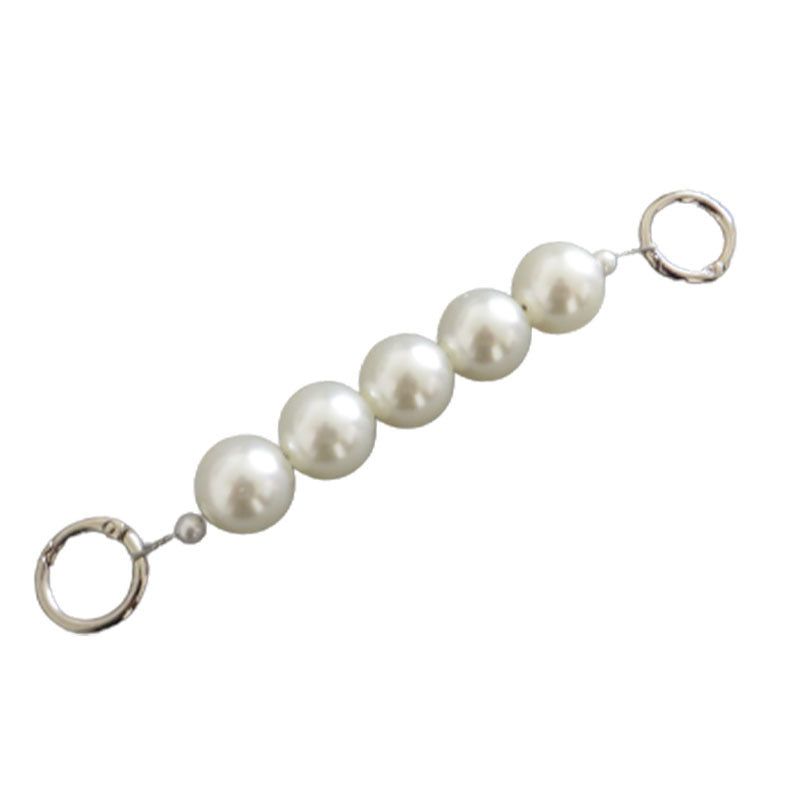Pearl Strap Purse Handle Pearl Extension Chain Strap