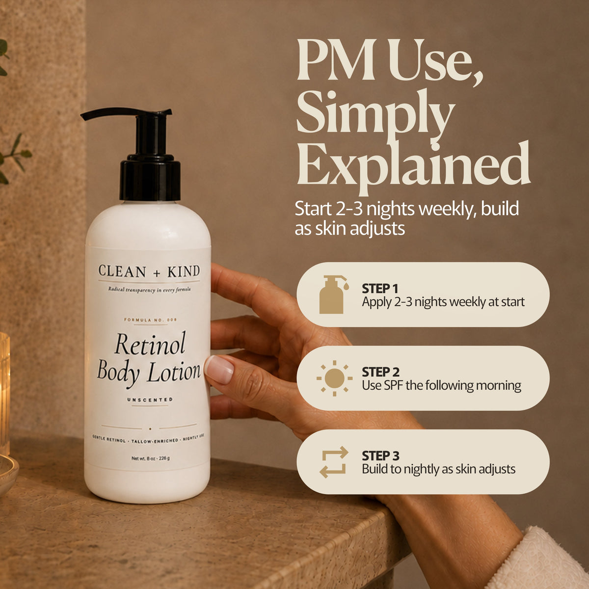 Retinol Body Lotion