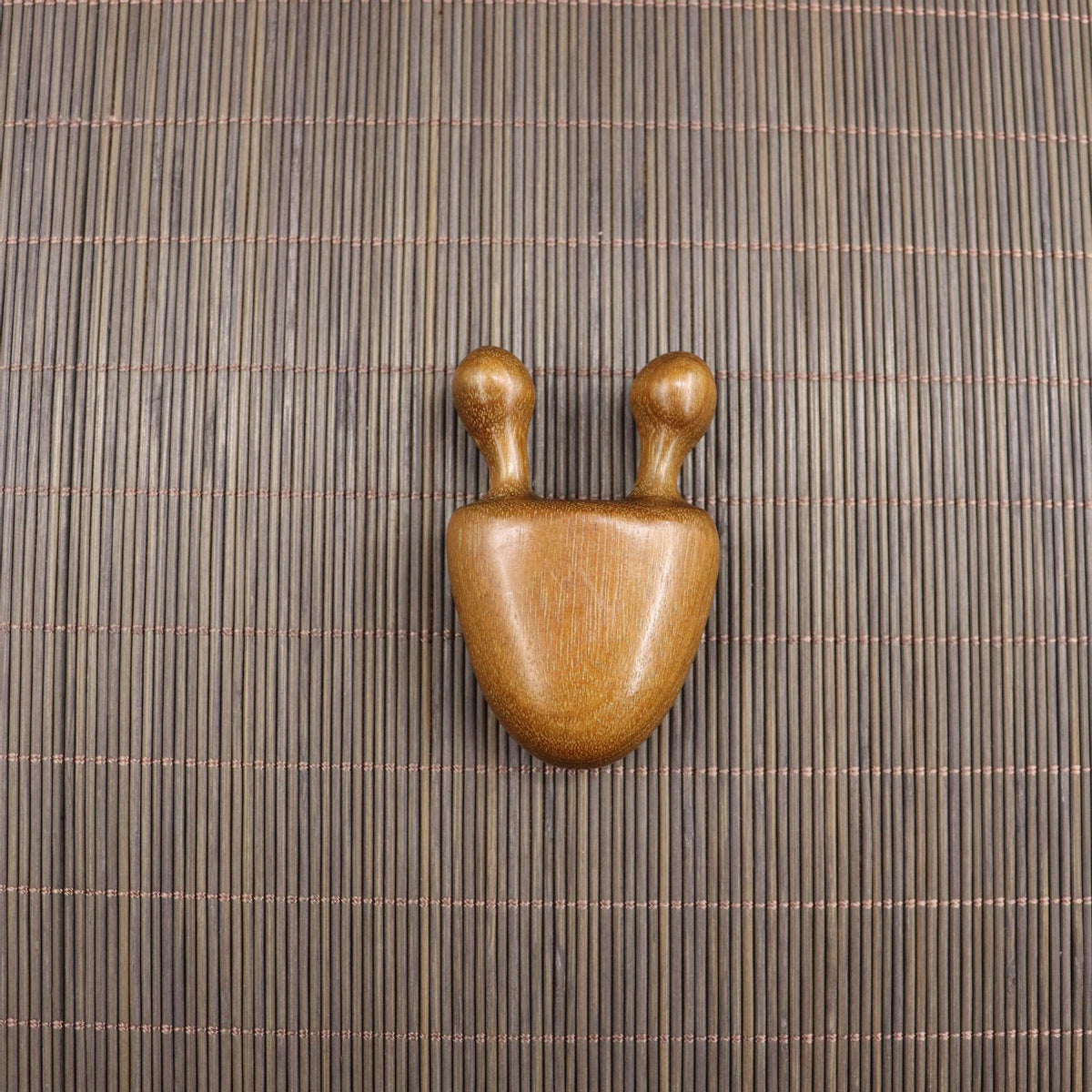 Assorted Shapes Golden Sandalwood Scalp Massager