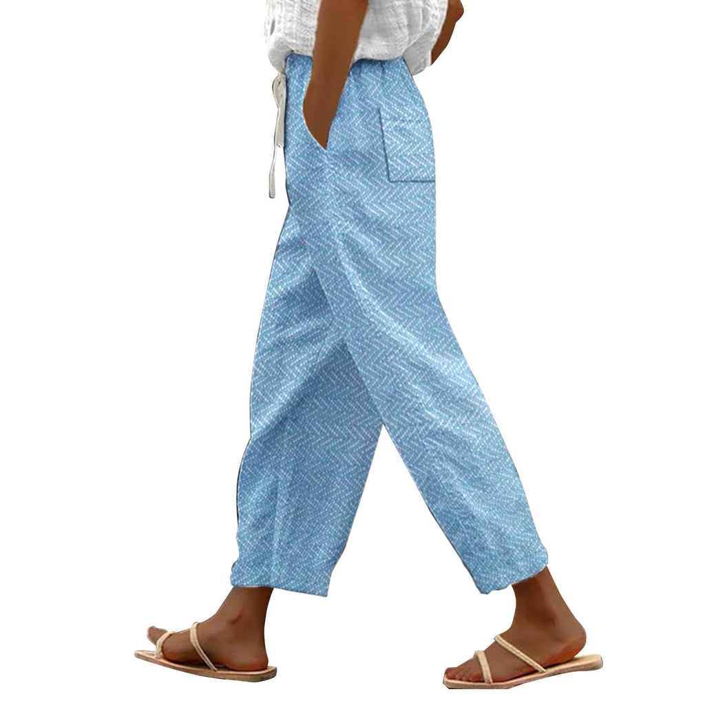 High Waisted Yoga Capris Pants