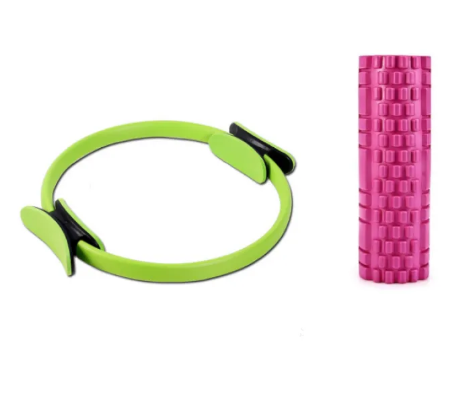 Toning Fitness Ring and Muscle  Roller