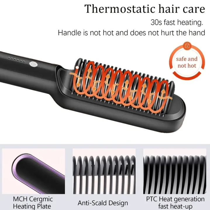 IonStyle Magic Comb: Curl & Straighten