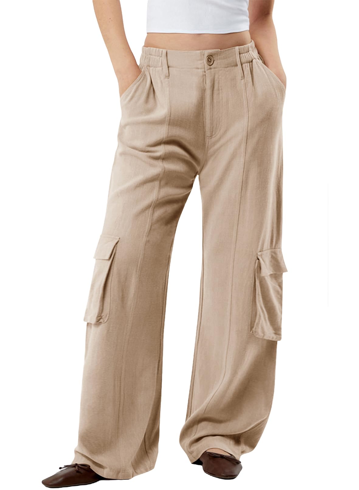 Stretchy, Comfy, Loose Fit Cargo pants