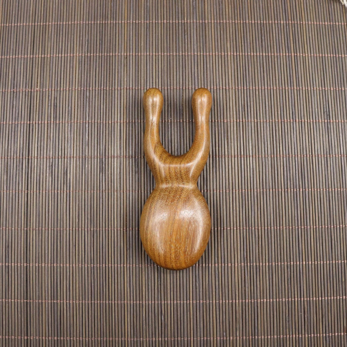Assorted Shapes Golden Sandalwood Scalp Massager