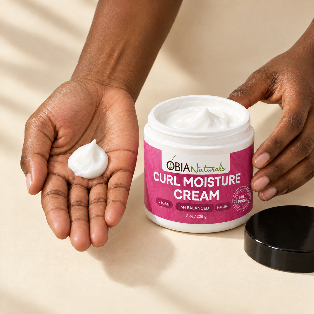 Curl Moisture Cream — Curl Cream & Leave-In Conditioner for Curly Hair
