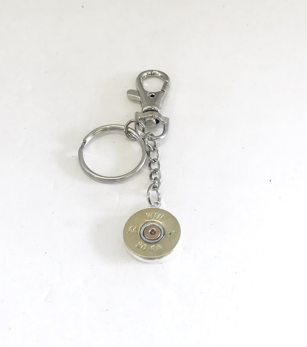 Shotgun Shell Keychain Charm, Shogtun Shell Gifts, Shotgun Shell Key Ring, Keychain Clip, Shooting Sports Keychain Gift, Purse Clip Charm