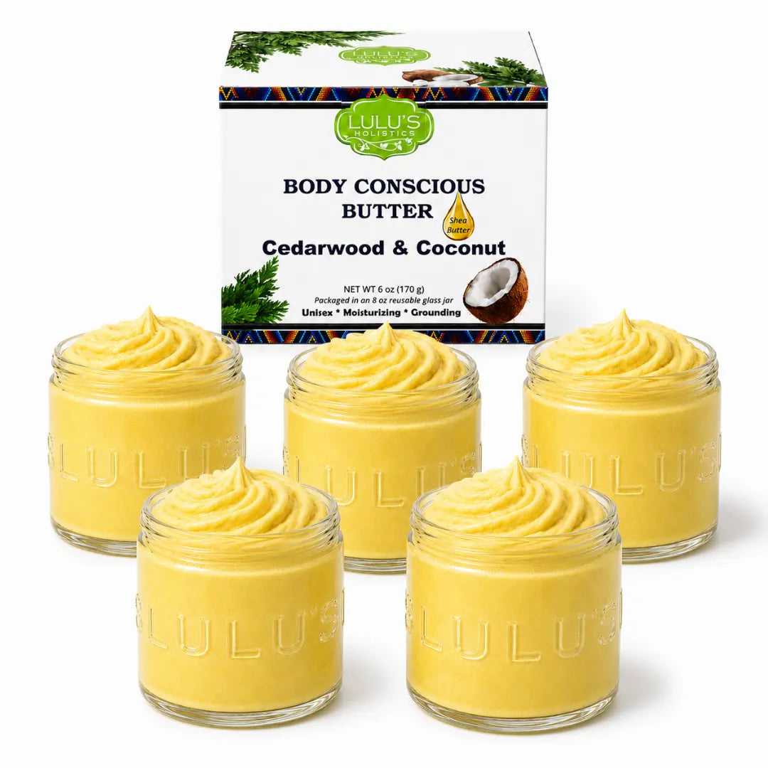 Lulu's Holistics Coconut Whipped Body Butter – Ultimate Hydration for Dry Skin