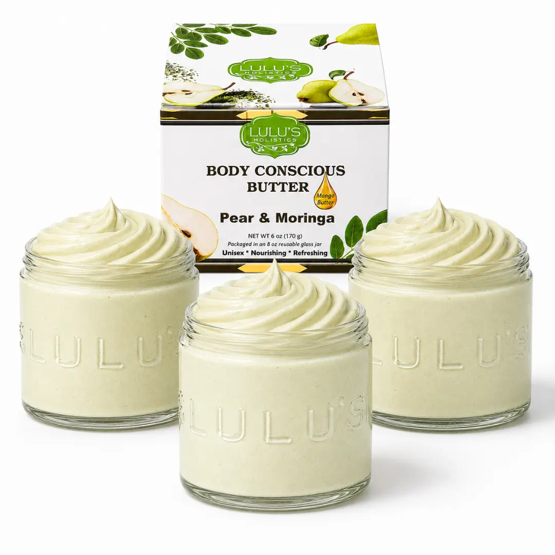 Lulu's Holistics Coconut Whipped Body Butter – Ultimate Hydration for Dry Skin
