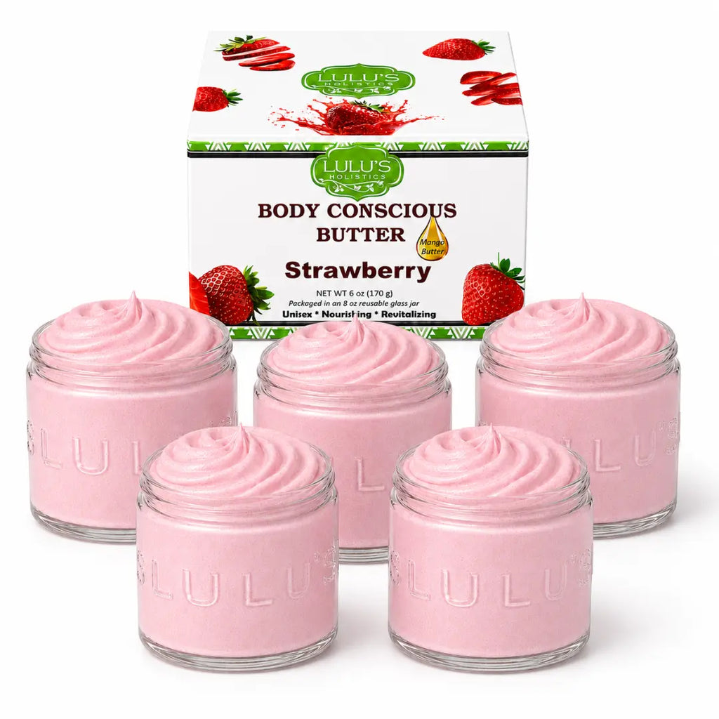 Lulu's Holistics Coconut Whipped Body Butter – Ultimate Hydration for Dry Skin