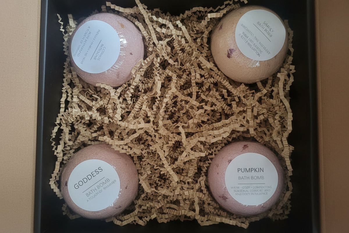 Ease Your Mind Fizzy Bath Bombs